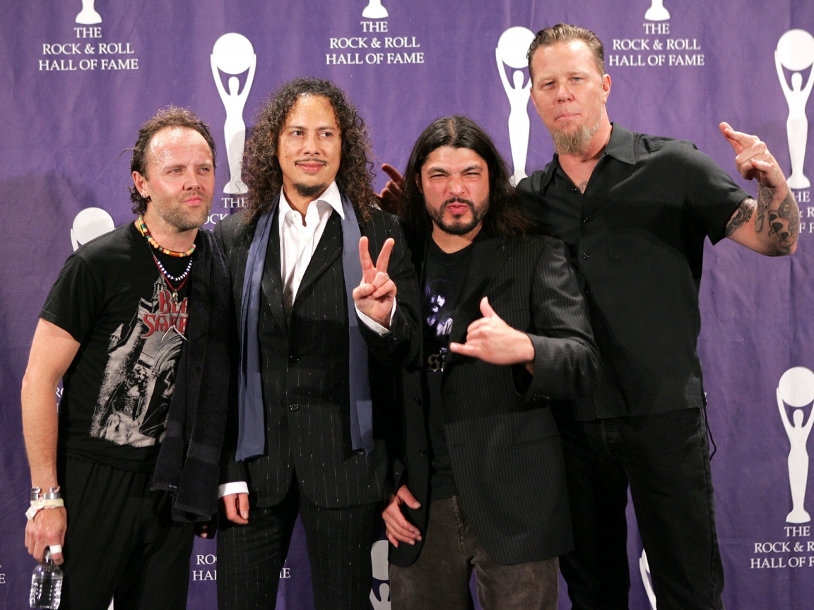 Metallica Band for 1152 x 864 resolution