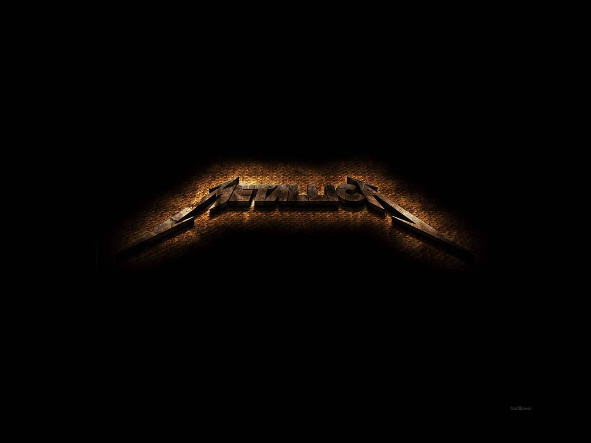 Metallica Rusted for 1152 x 864 resolution