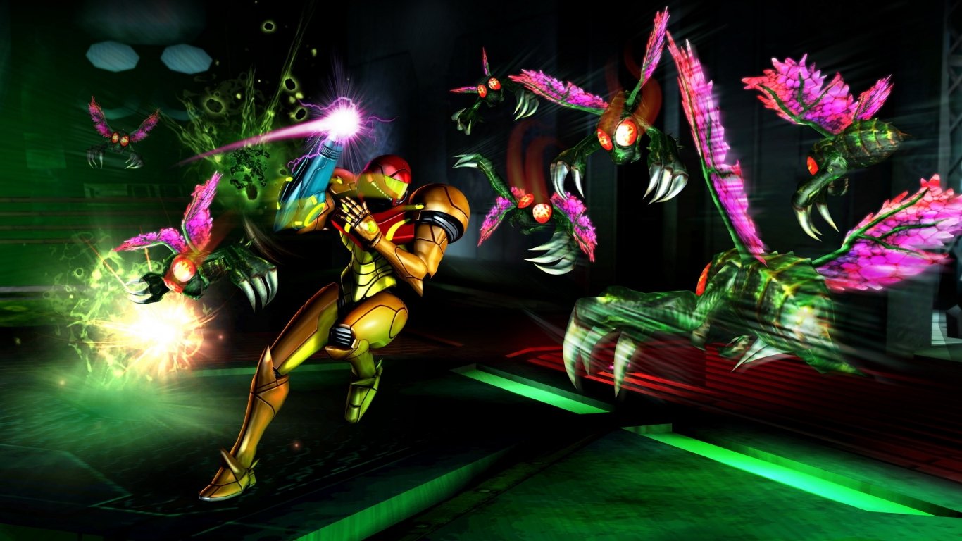 Metroid Other M for 1366 x 768 HDTV resolution