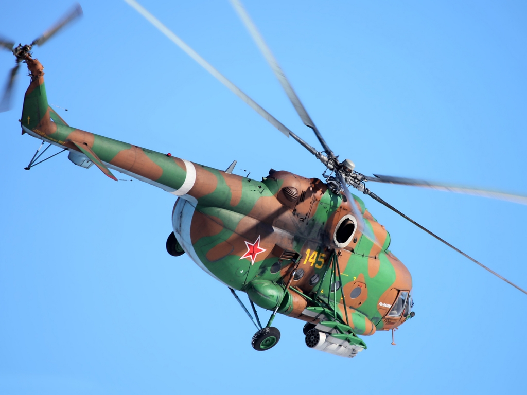 Mi-8amtsh Helicopter for 1024 x 768 resolution