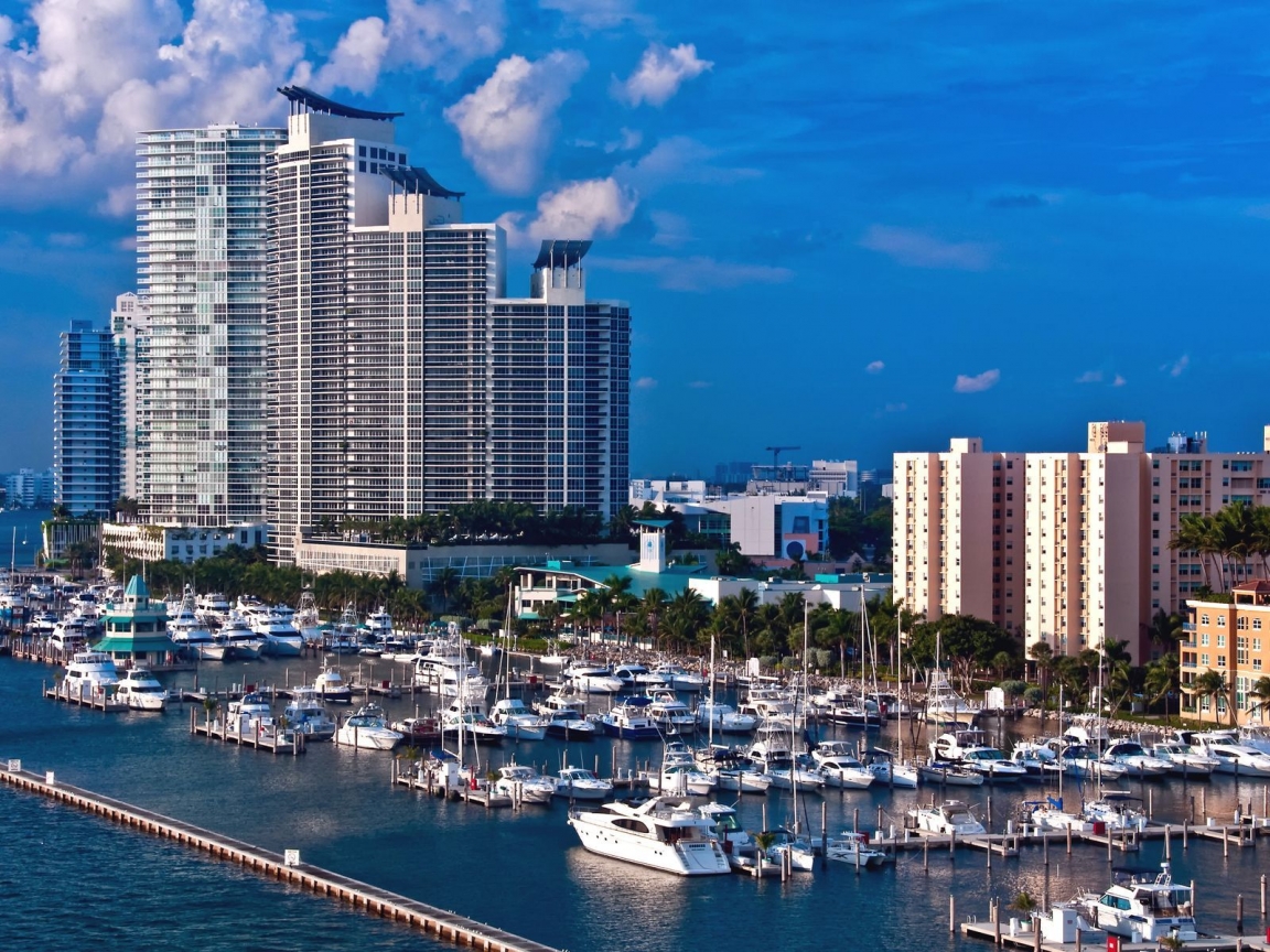 Miami Port for 1152 x 864 resolution