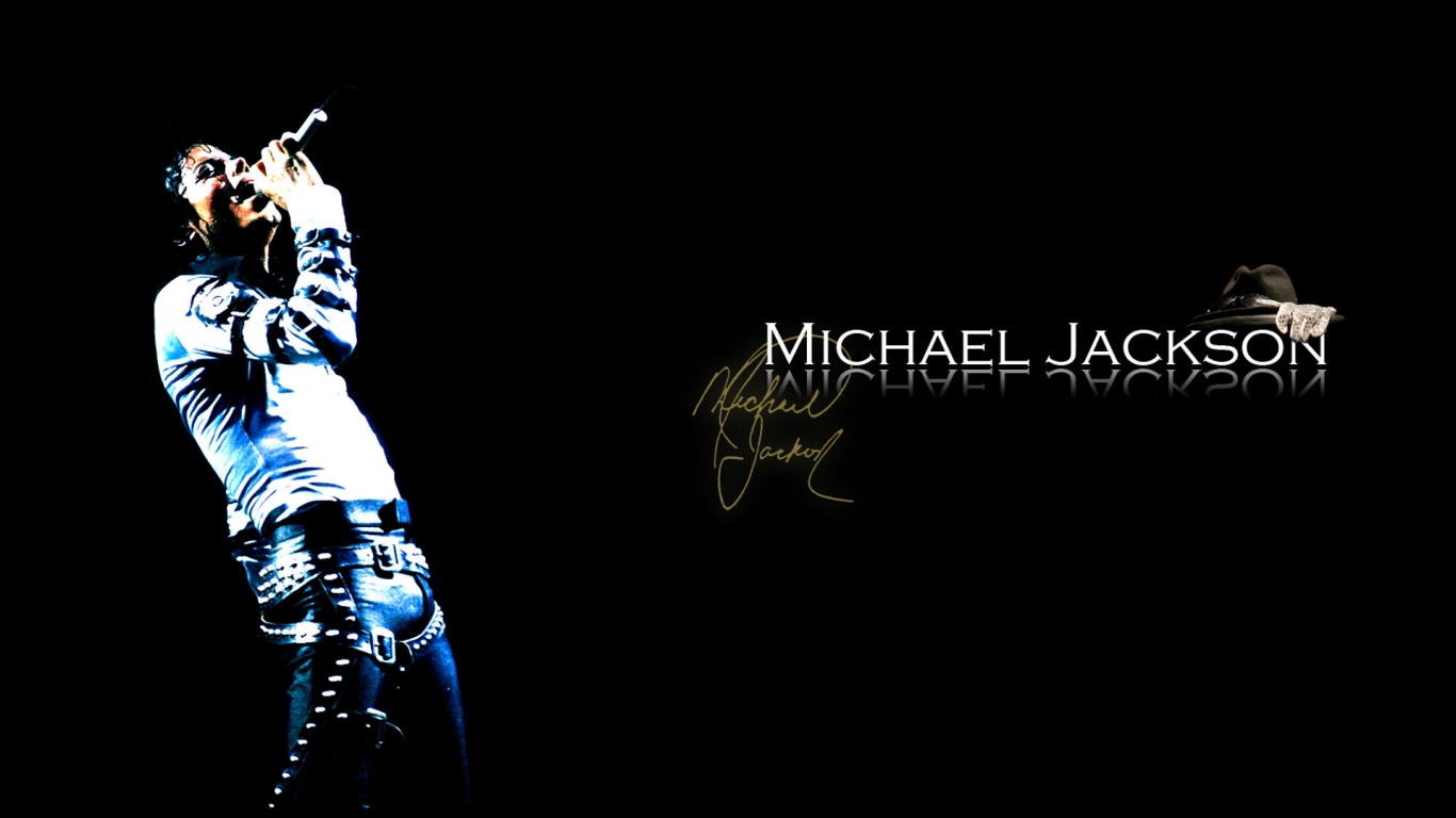Michael Jackson for 1366 x 768 HDTV resolution