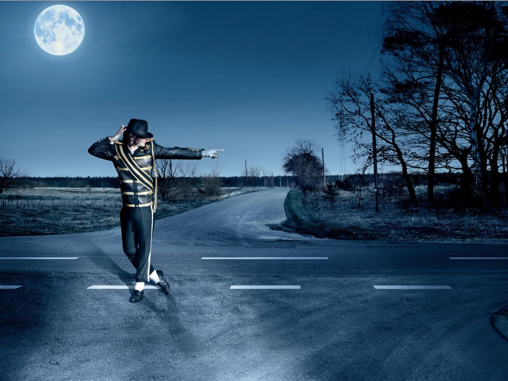 Michael Jackson Dancing for 1024 x 768 resolution