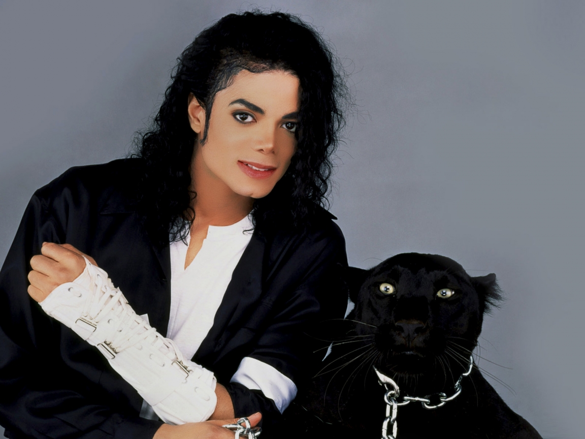 Michael Jackson Panther for 1152 x 864 resolution