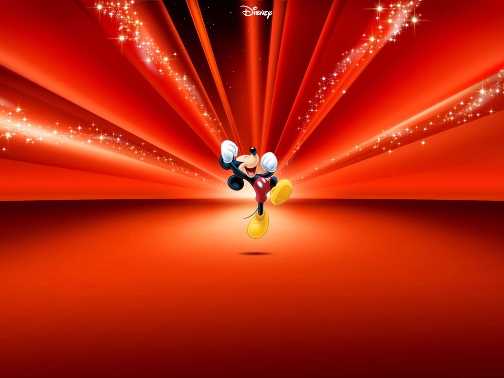 Mickey Mouse Dysney for 1024 x 768 resolution