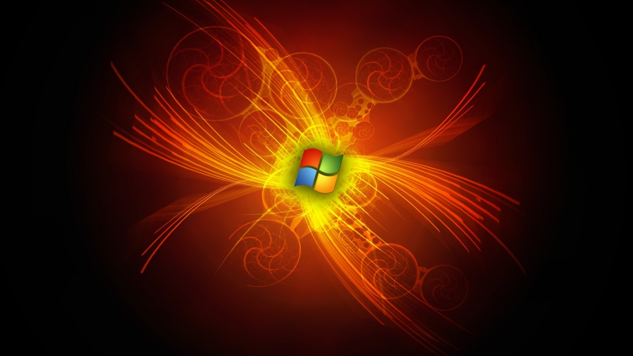 Microsoft Windows Logo for 1280 x 720 HDTV 720p resolution