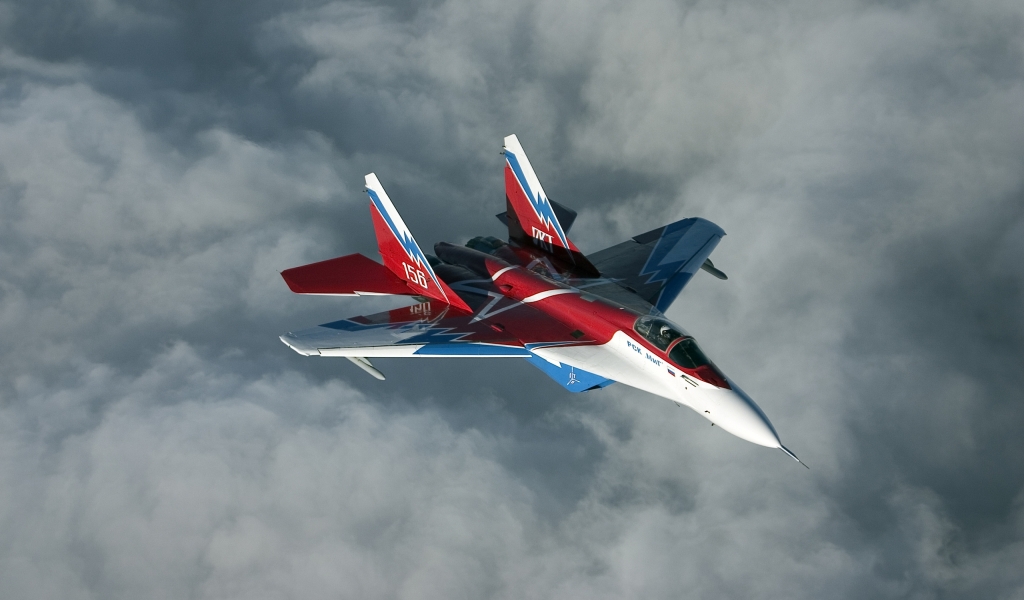 MiG 29M OVT for 1024 x 600 widescreen resolution