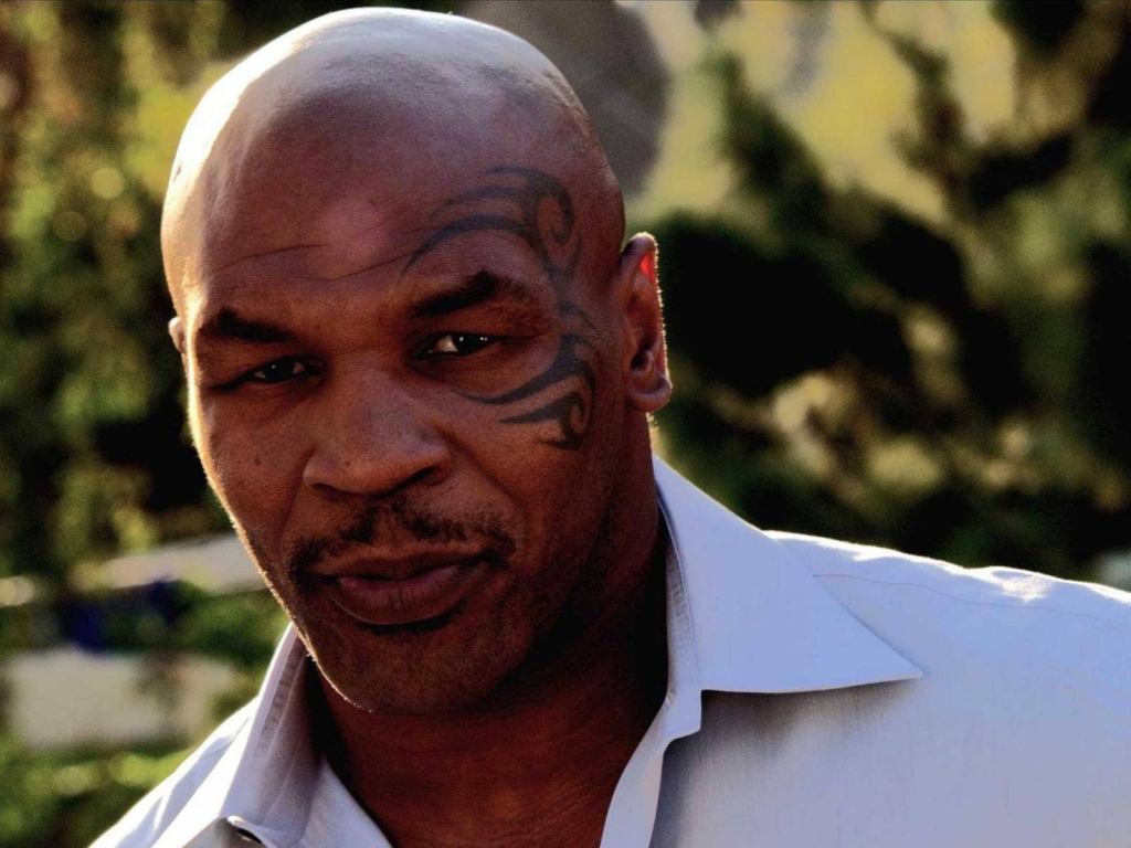Mike Tyson Close-Up for 1024 x 768 resolution