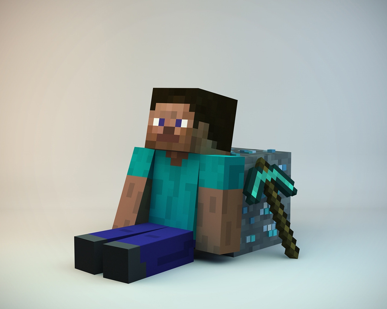 Minecraft Character for 1280 x 1024 resolution