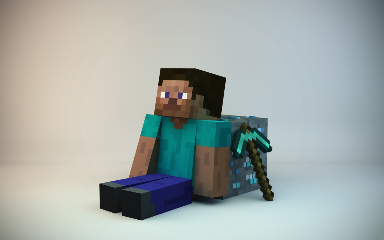Minecraft Character for 1280 x 800 widescreen resolution