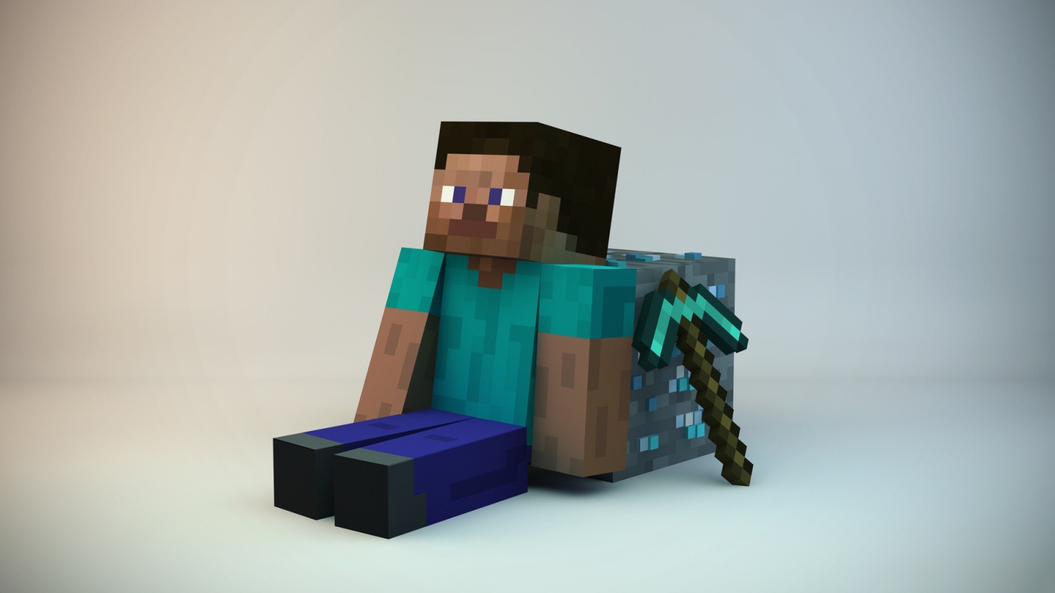 Minecraft Character for 1536 x 864 HDTV resolution