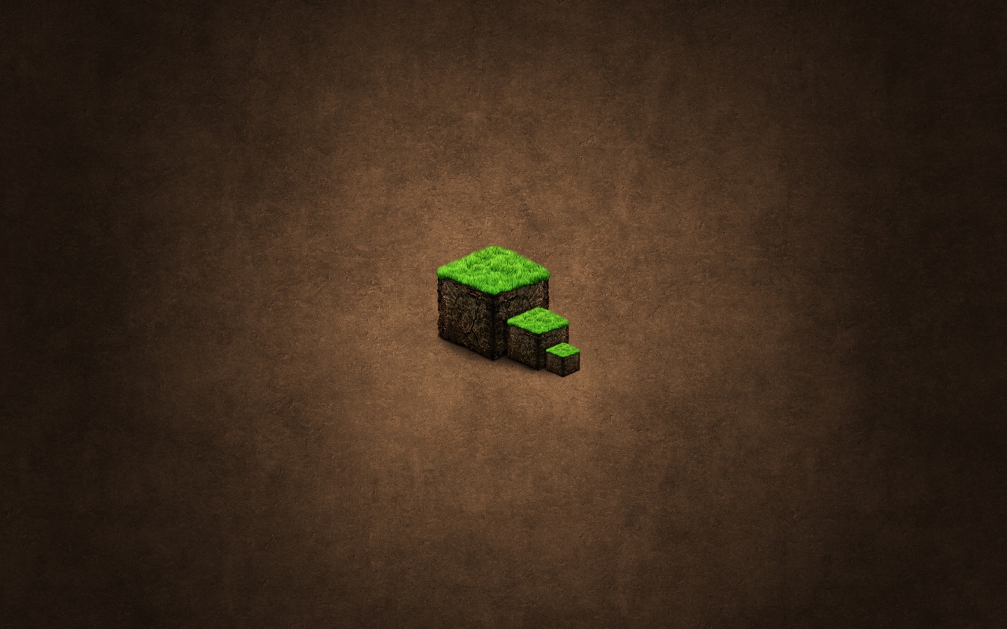 Minecraft Green Cubes for 1440 x 900 widescreen resolution
