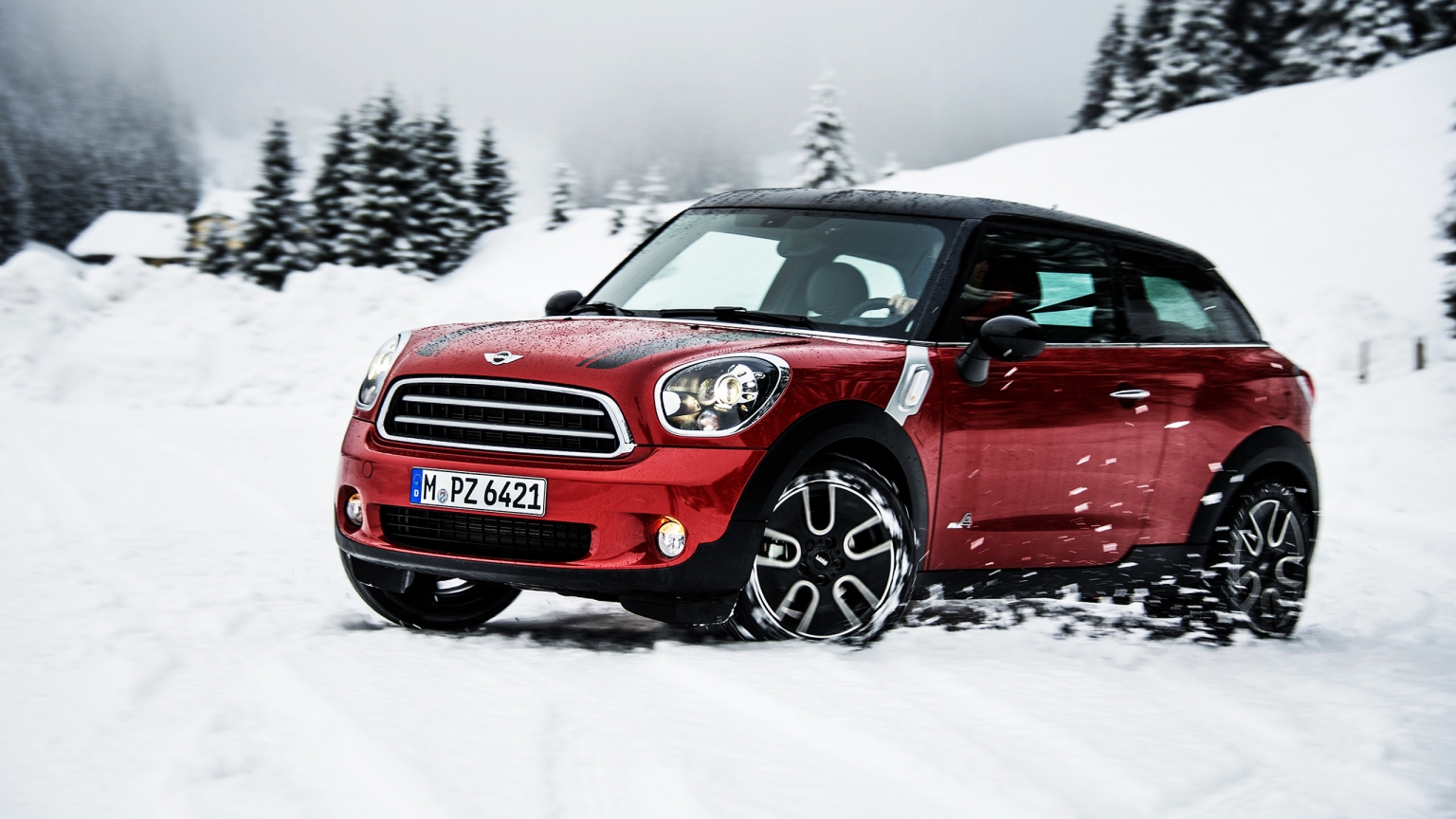 Mini Cooper Paceman All4 for 1536 x 864 HDTV resolution
