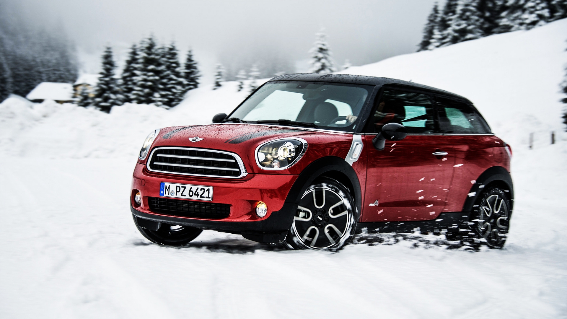Mini Cooper Paceman All4 for 1920 x 1080 HDTV 1080p resolution