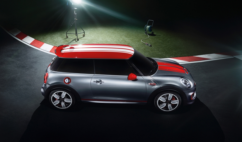 Mini Cooper Works Concept Car for 1024 x 600 widescreen resolution