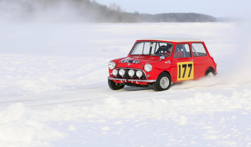 Mini Snow Race for 1024 x 600 widescreen resolution