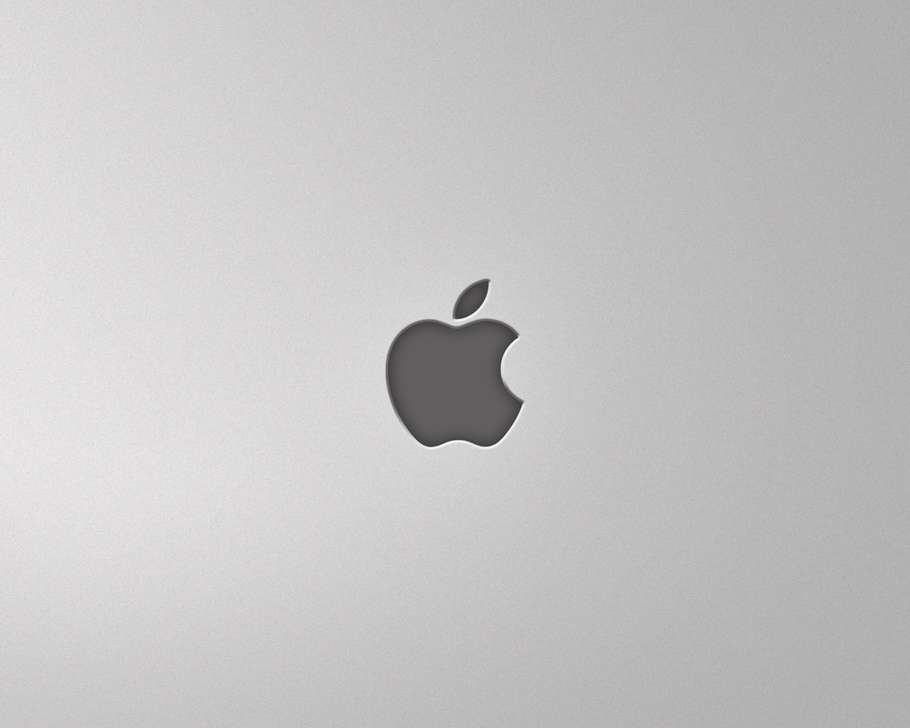 Minimal Apple Grey for 1280 x 1024 resolution