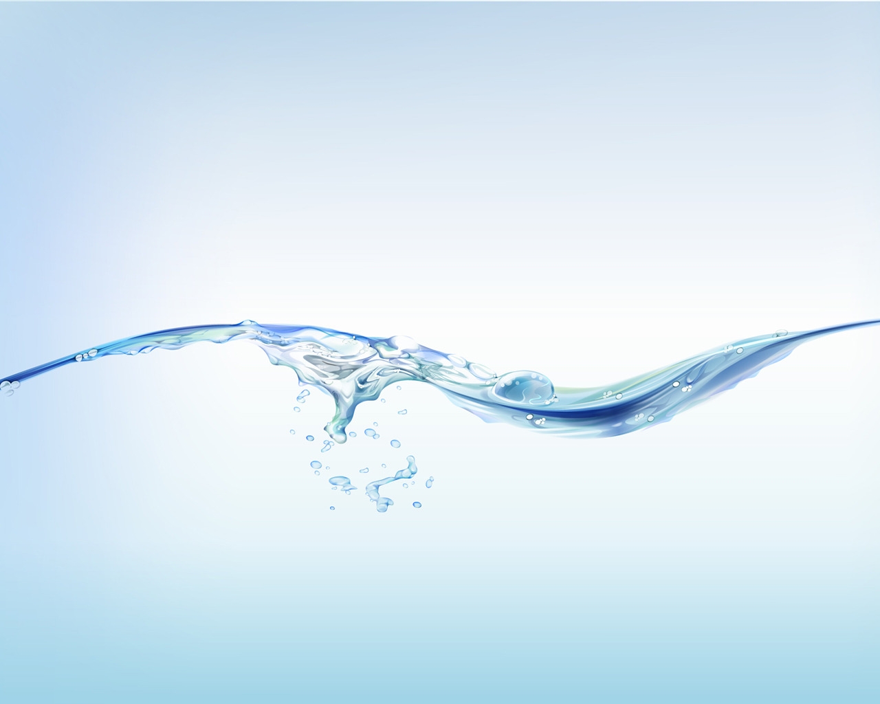 Minimal Water for 1280 x 1024 resolution