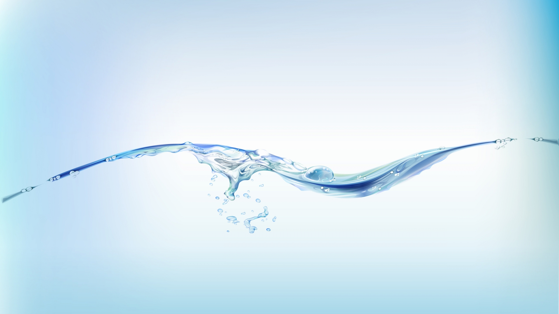 Minimal Water for 1920 x 1080 HDTV 1080p resolution
