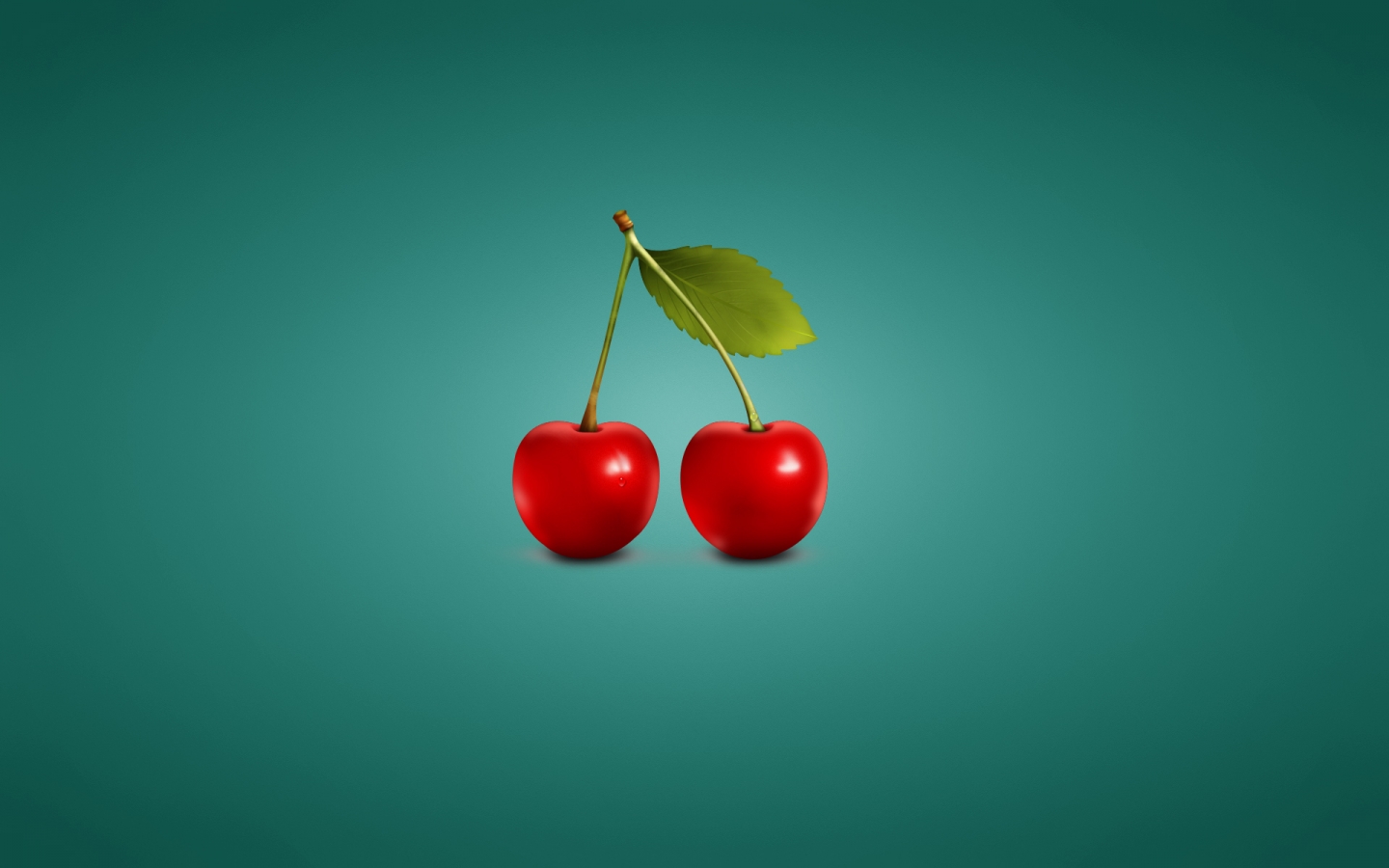 Minimalistic Cherries for 1440 x 900 widescreen resolution