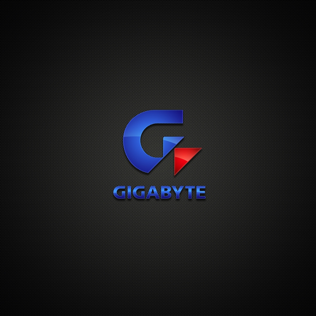 Minimalistic Gigabyte for 1024 x 1024 iPad resolution