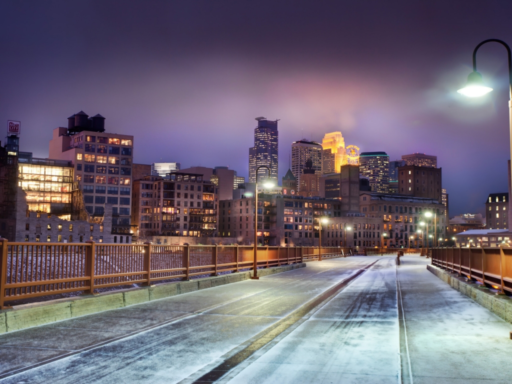 Minnesota City for 1024 x 768 resolution