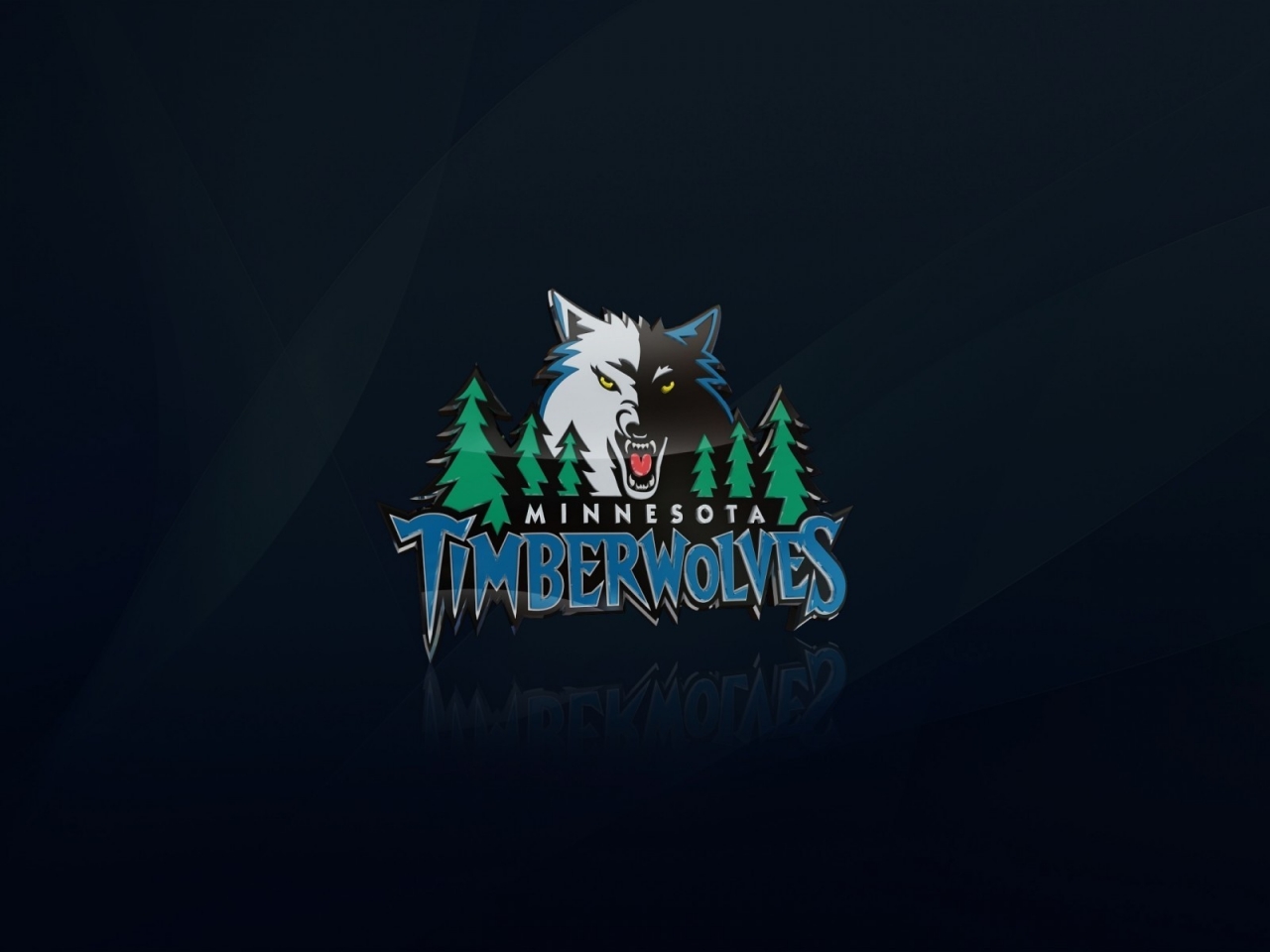 Minnesota Timberwolves Logo for 1280 x 960 resolution