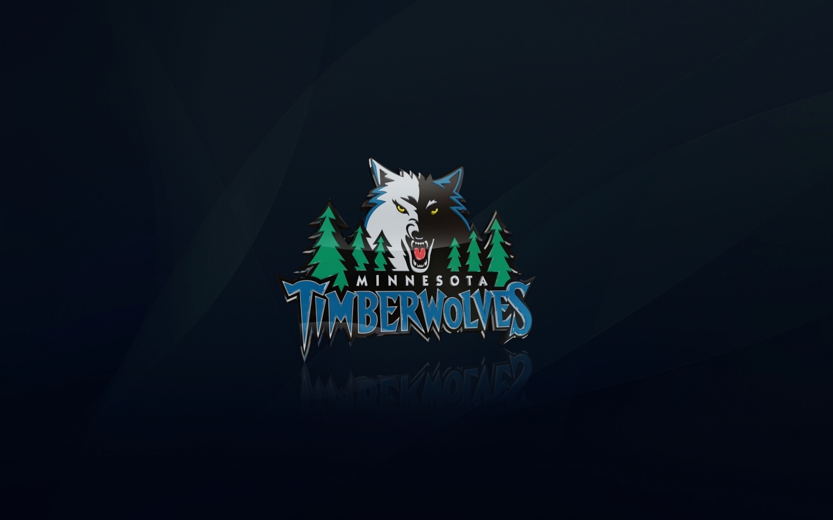 Minnesota Timberwolves Logo for 1680 x 1050 widescreen resolution