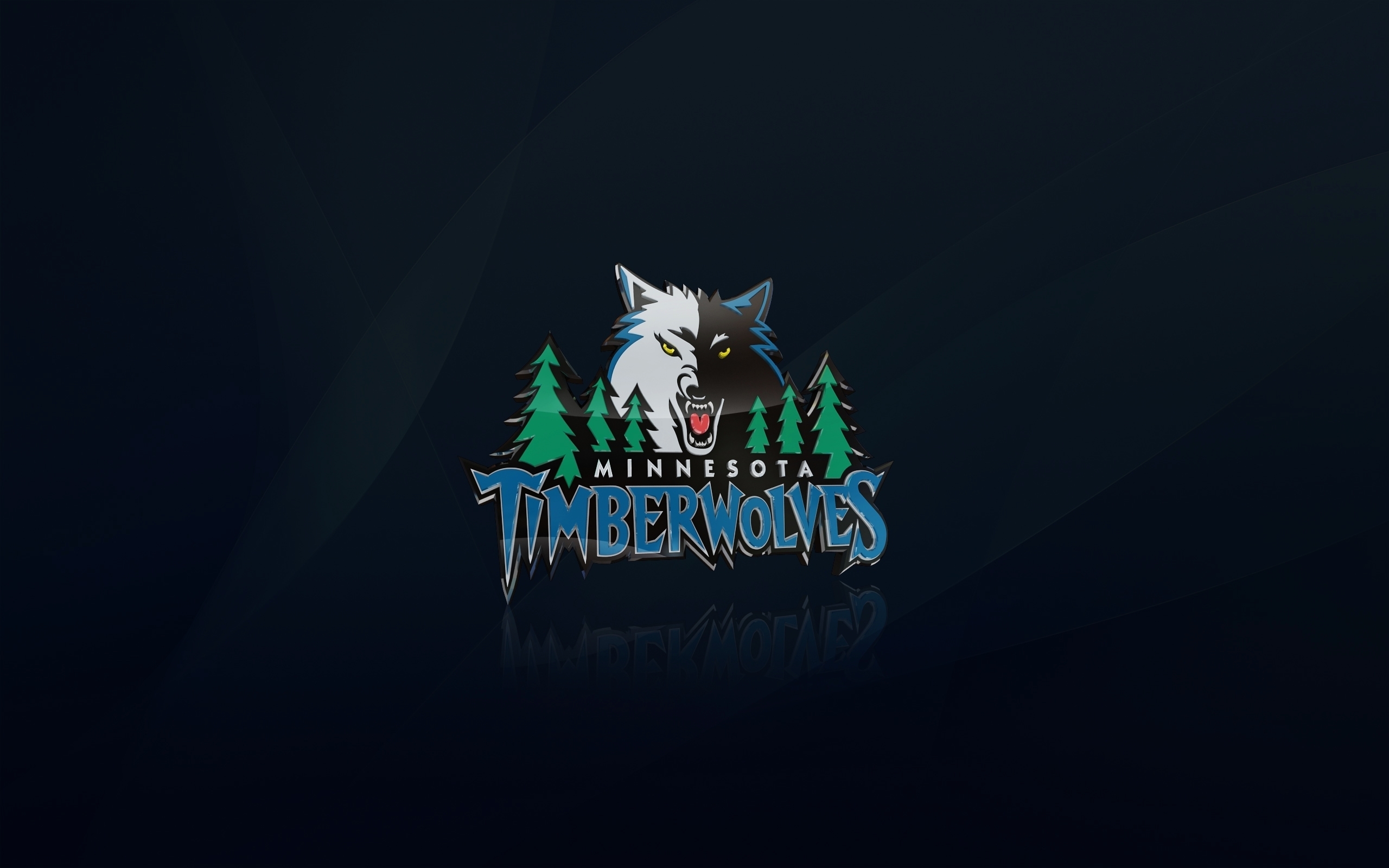 Minnesota Timberwolves Logo for 2560 x 1600 widescreen resolution
