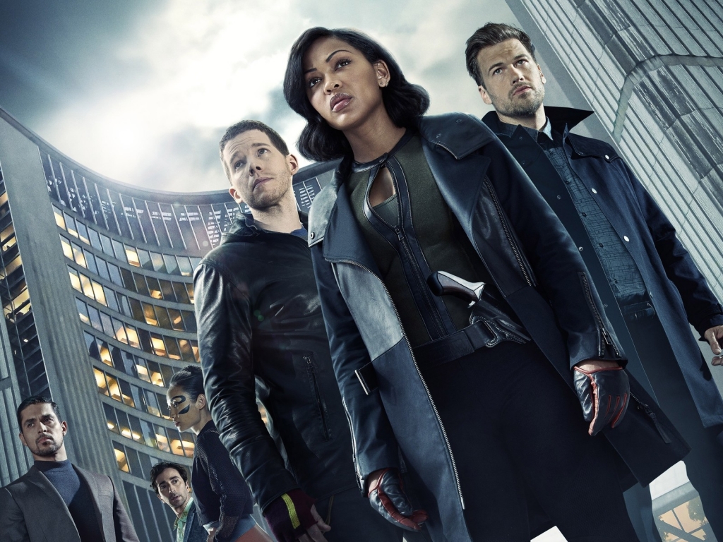 Minority Report Cast for 1024 x 768 resolution