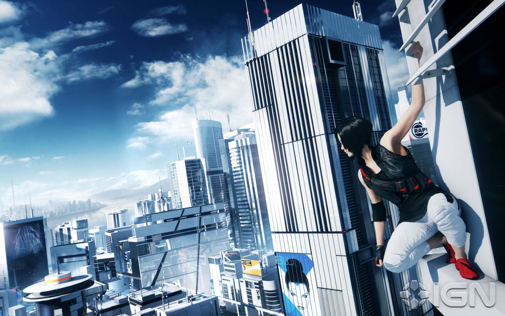 Mirrors Edge 2 for 1680 x 1050 widescreen resolution