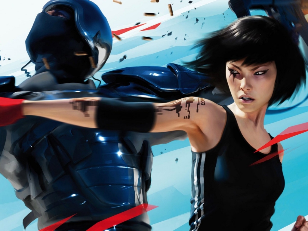 Mirrors Edge 2 Fight for 1024 x 768 resolution