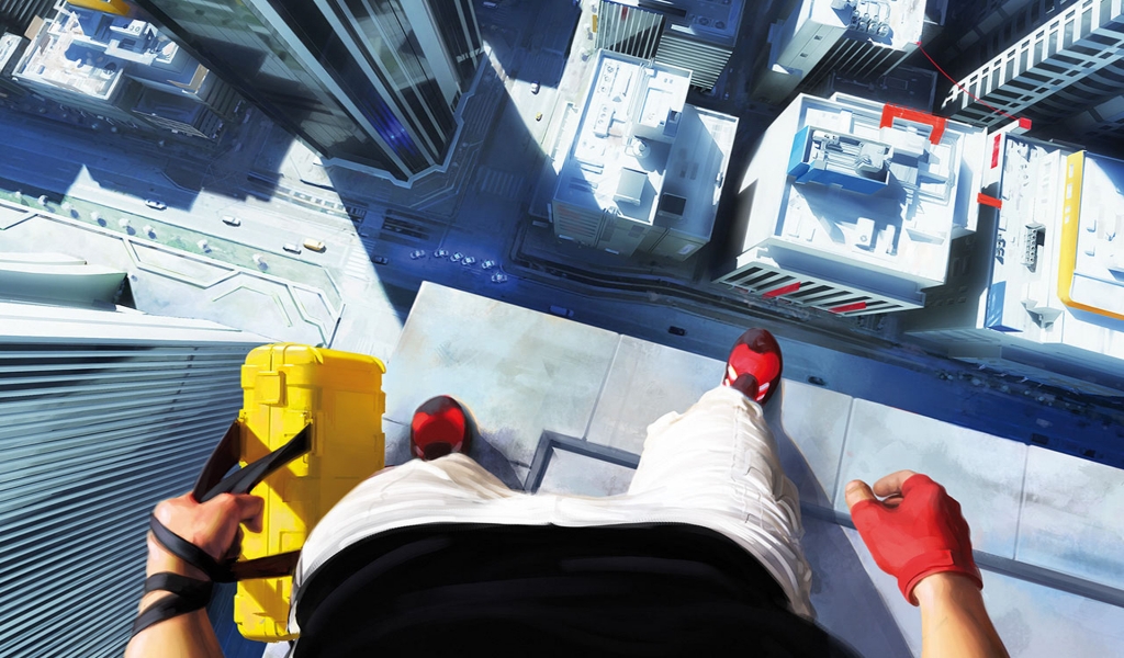 Mirrors Edge View for 1024 x 600 widescreen resolution