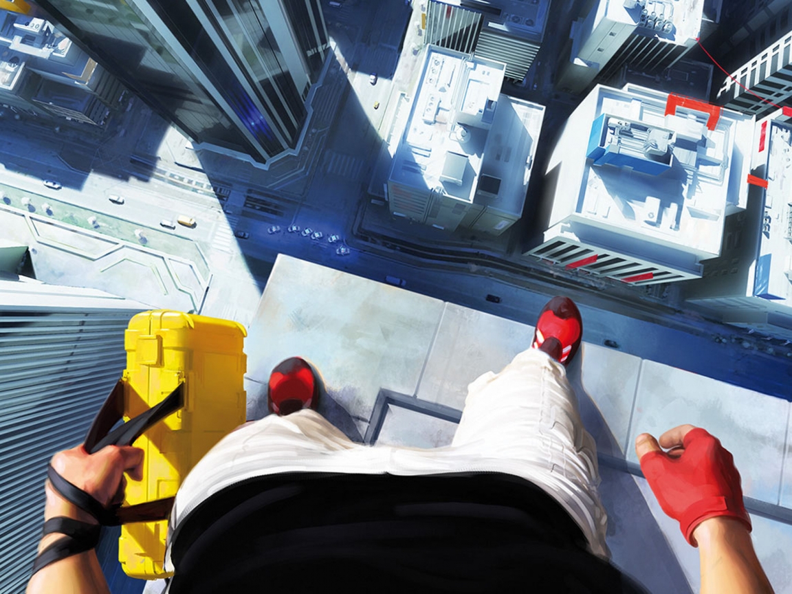 Mirrors Edge View for 1152 x 864 resolution