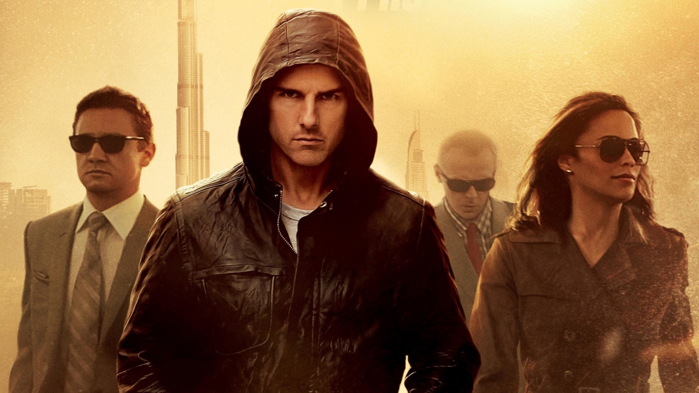 Mission: Impossible Ghost Protocol for 1366 x 768 HDTV resolution