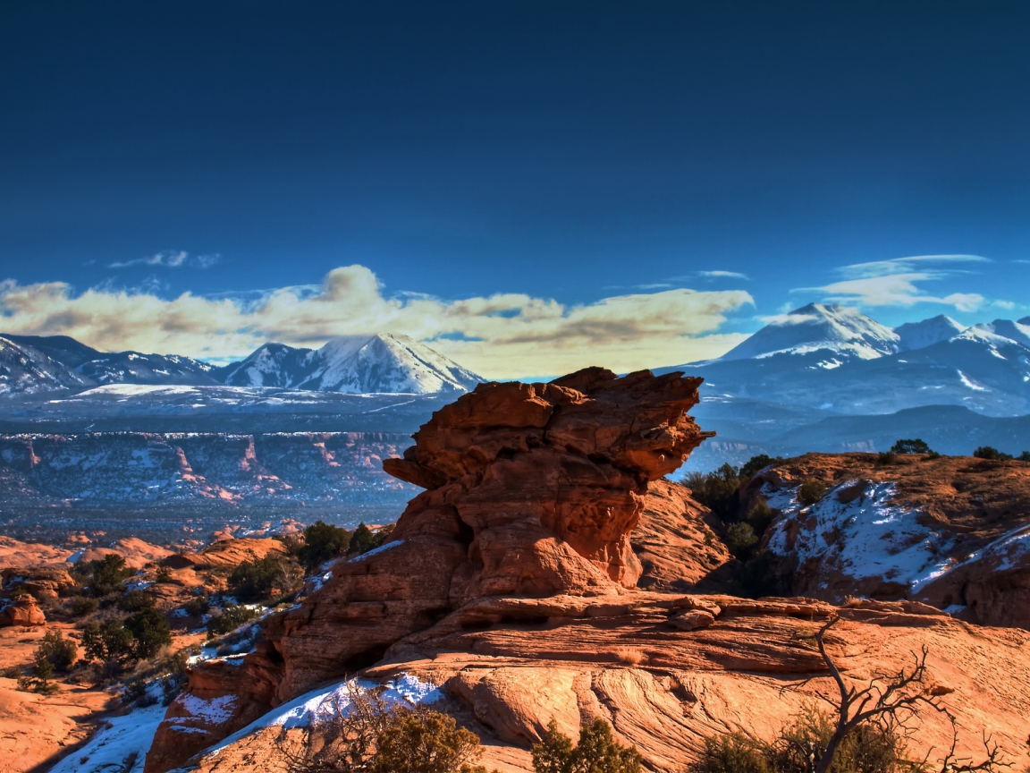 Moab Utah Mountains for 1152 x 864 resolution