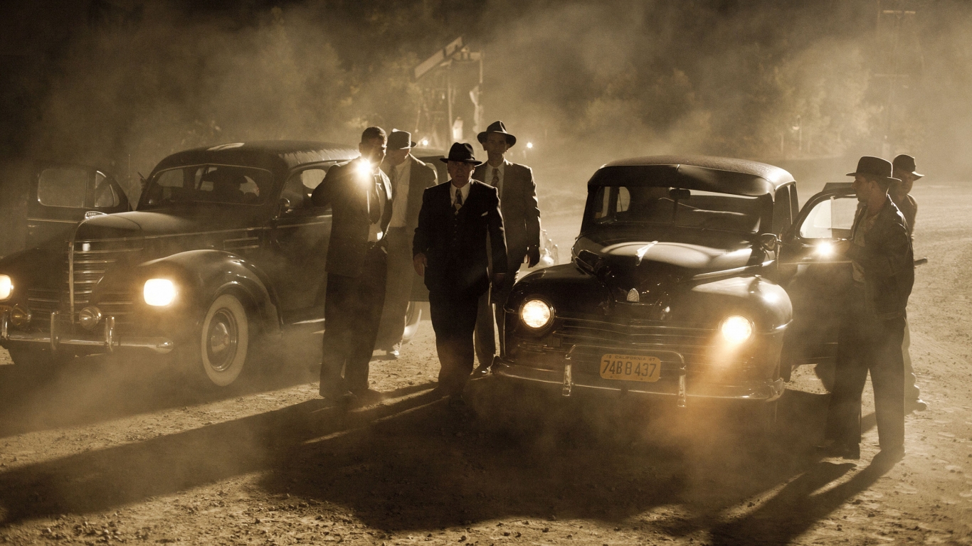 Mob City Tv Show for 1366 x 768 HDTV resolution