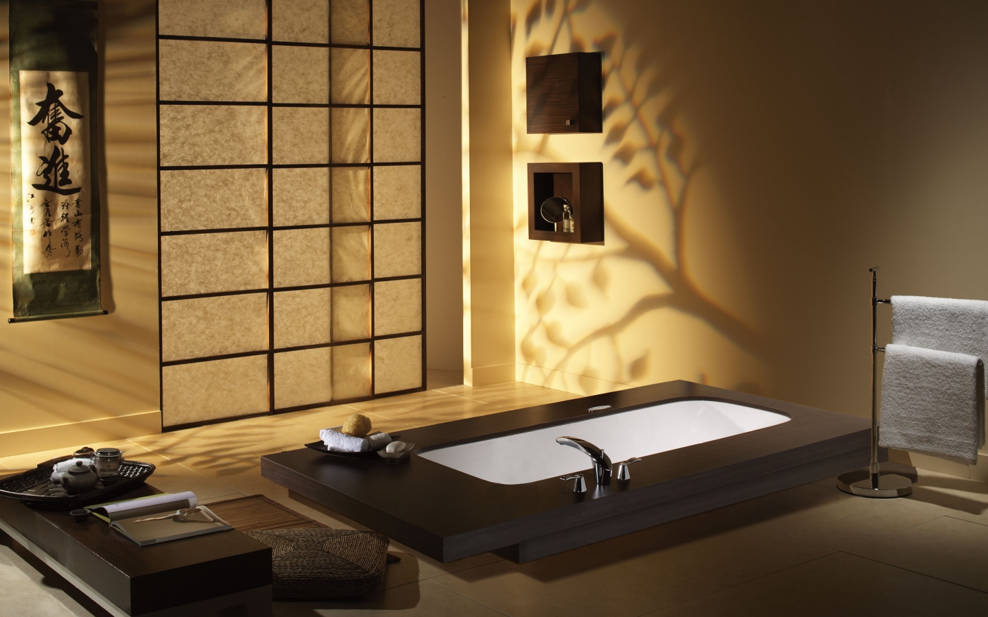 Modern Bathroom for 1440 x 900 widescreen resolution