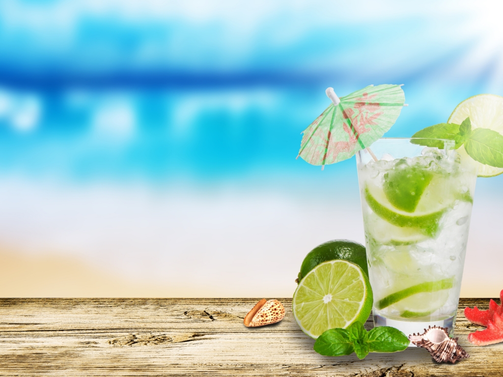 Mojito Cocktail for 1024 x 768 resolution