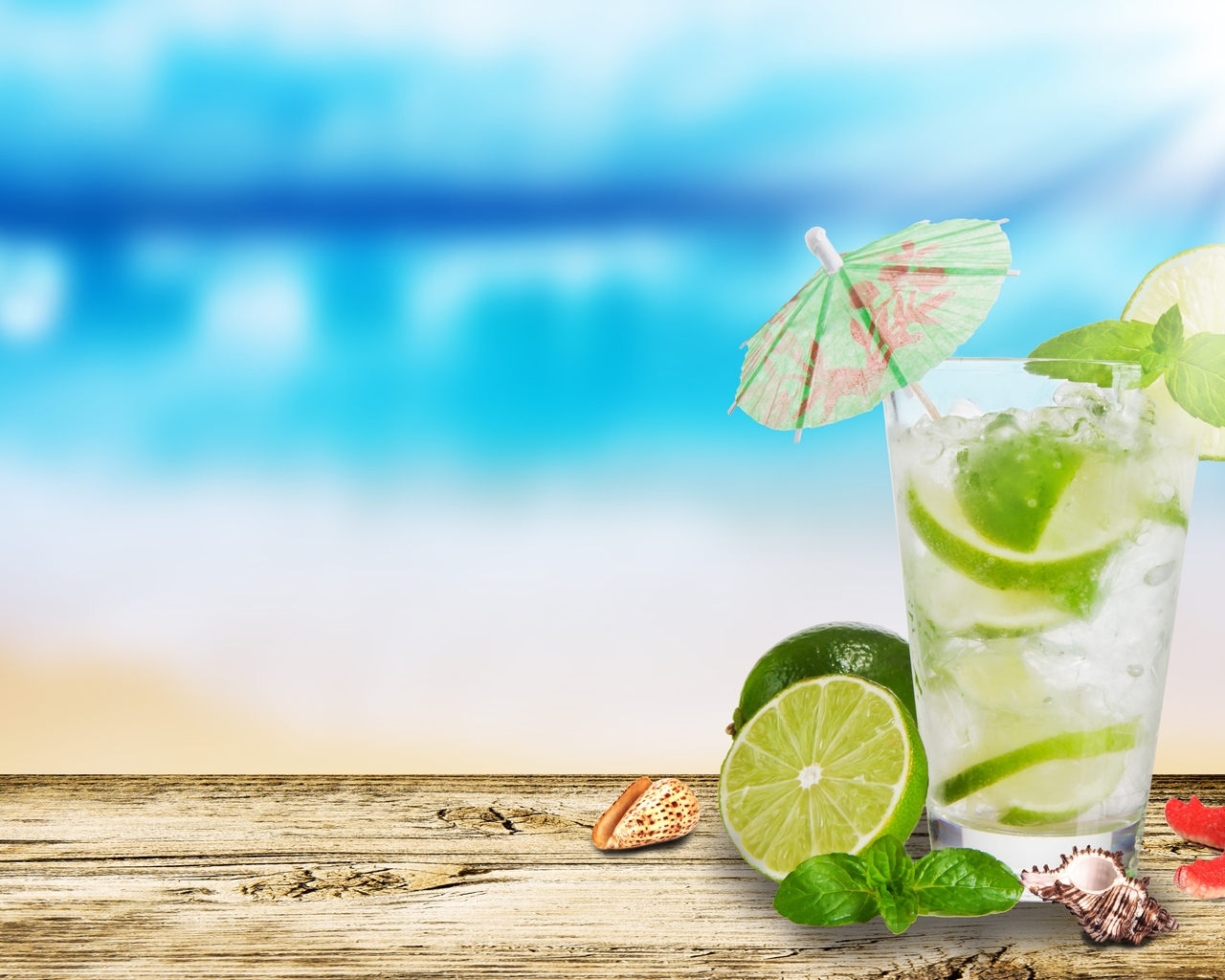 Mojito Cocktail for 1280 x 1024 resolution