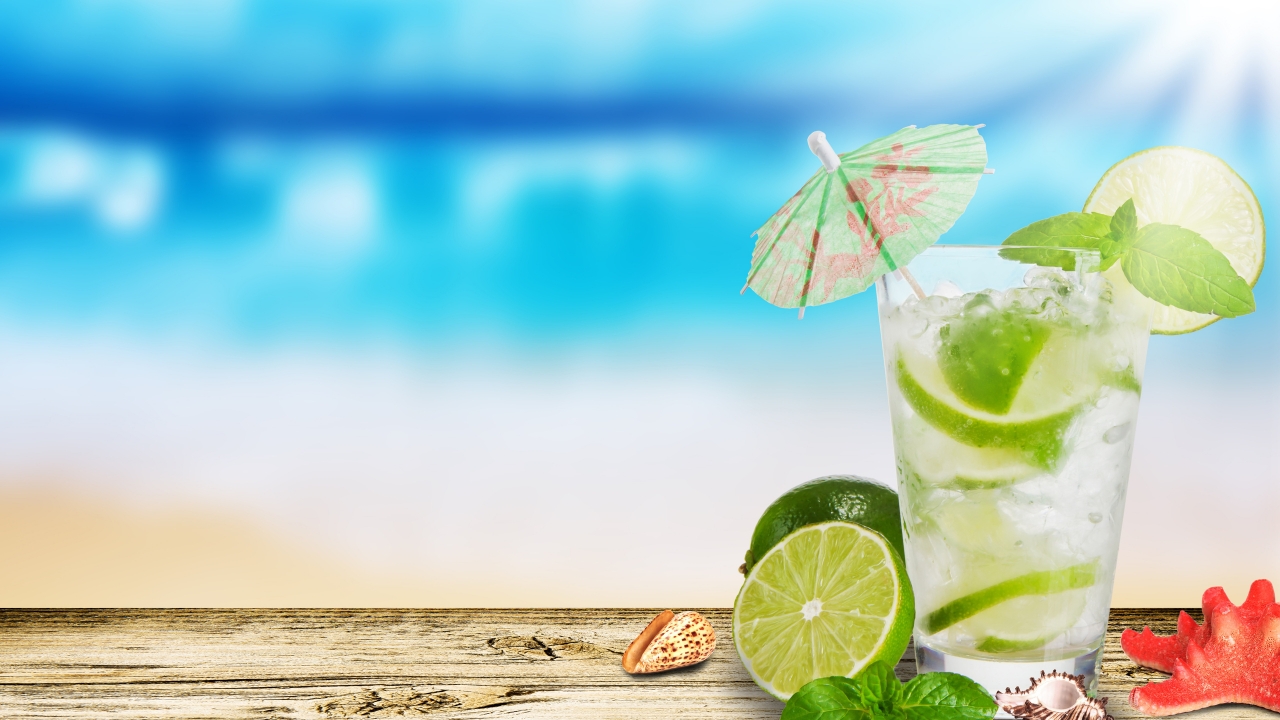 Mojito Cocktail for 1280 x 720 HDTV 720p resolution
