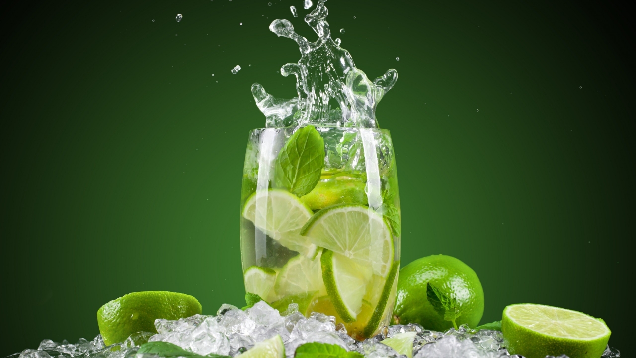 Mojito Cocktail Drink for 1280 x 720 HDTV 720p resolution