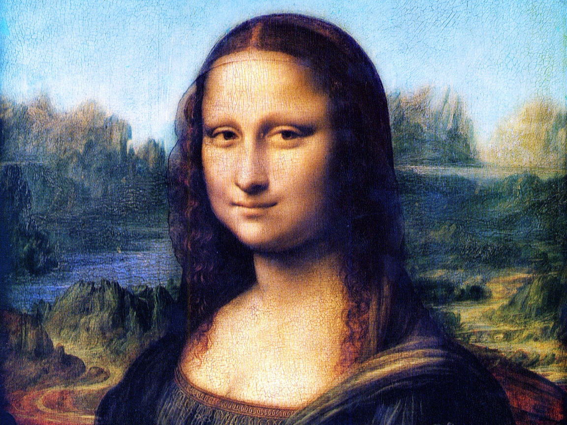 Mona Lisa for 1152 x 864 resolution