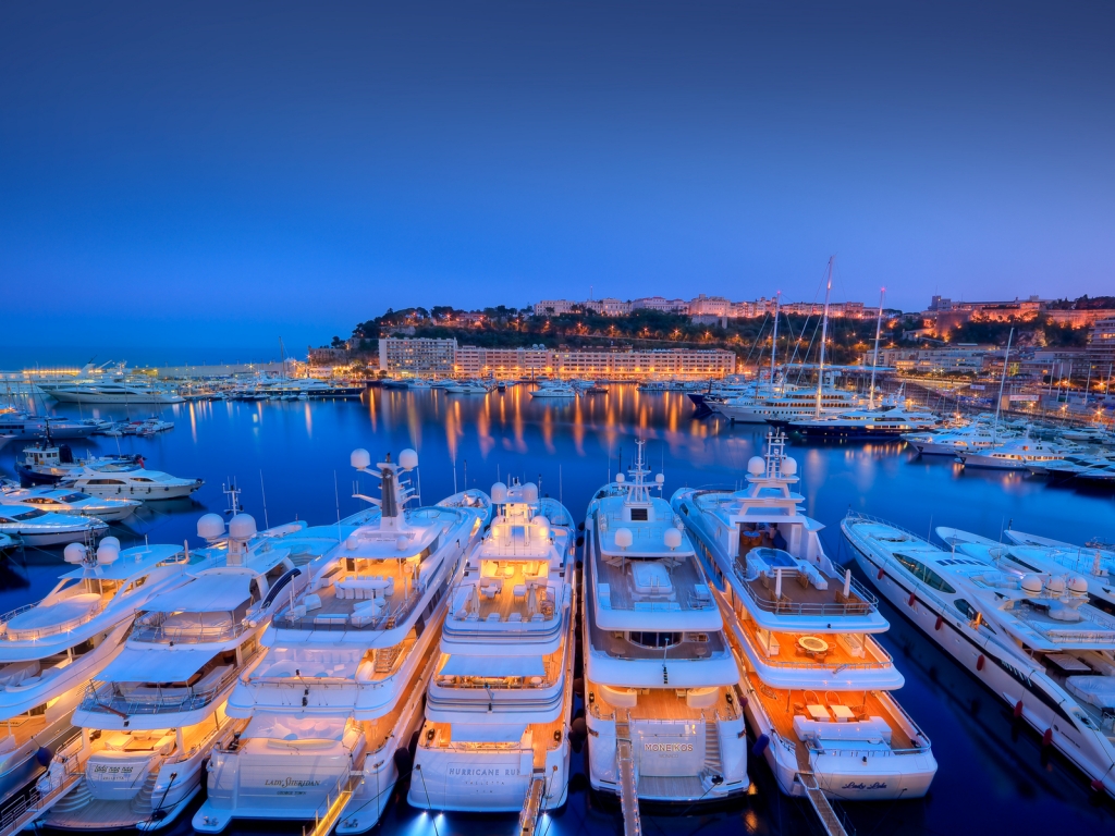 Monaco Seaport for 1024 x 768 resolution