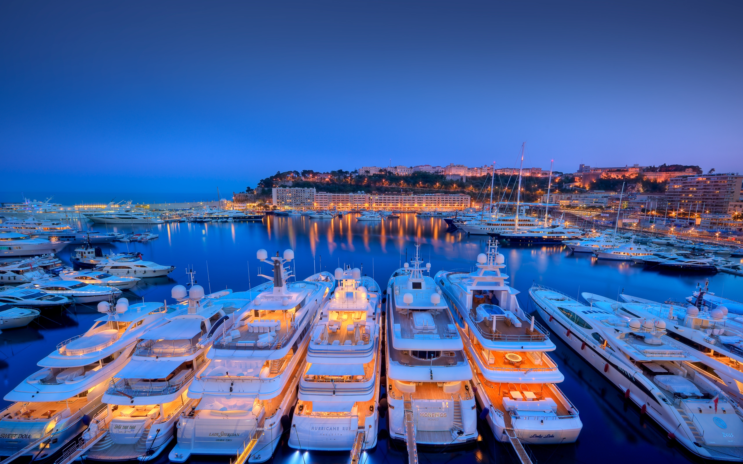 Monaco Seaport for 2560 x 1600 widescreen resolution