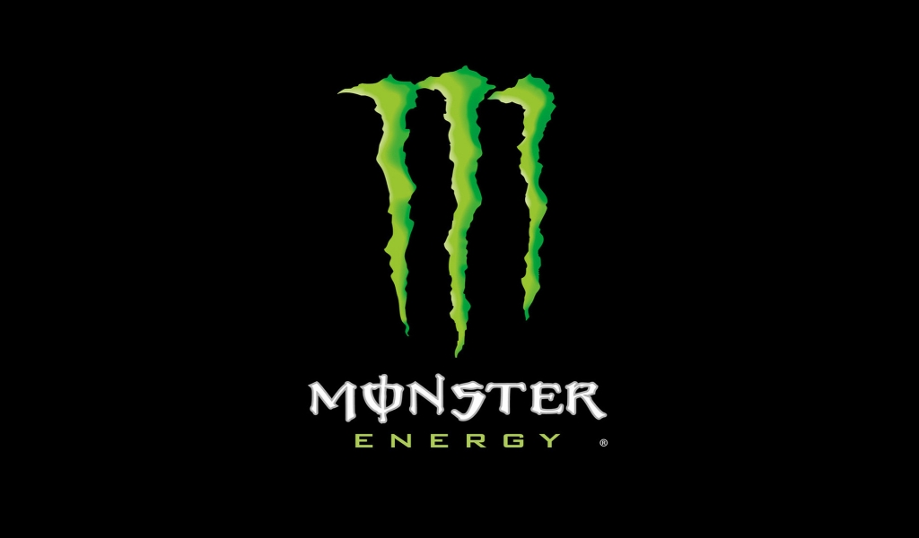 Monster Energy Drink Logo for 1024 x 600 widescreen resolution