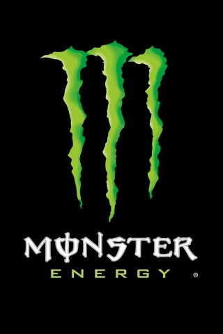 Monster Energy Drink Logo for 320 x 480 iPhone resolution