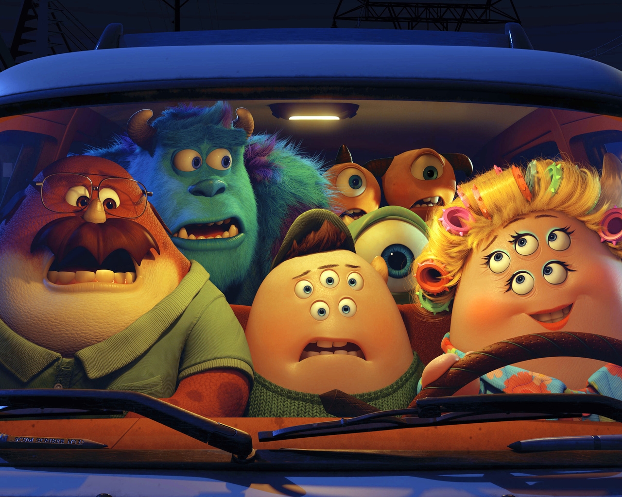 Monsters University for 1280 x 1024 resolution