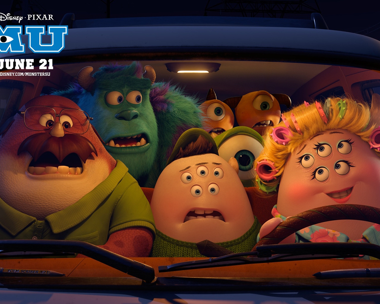 Monsters University 2013 for 1280 x 1024 resolution