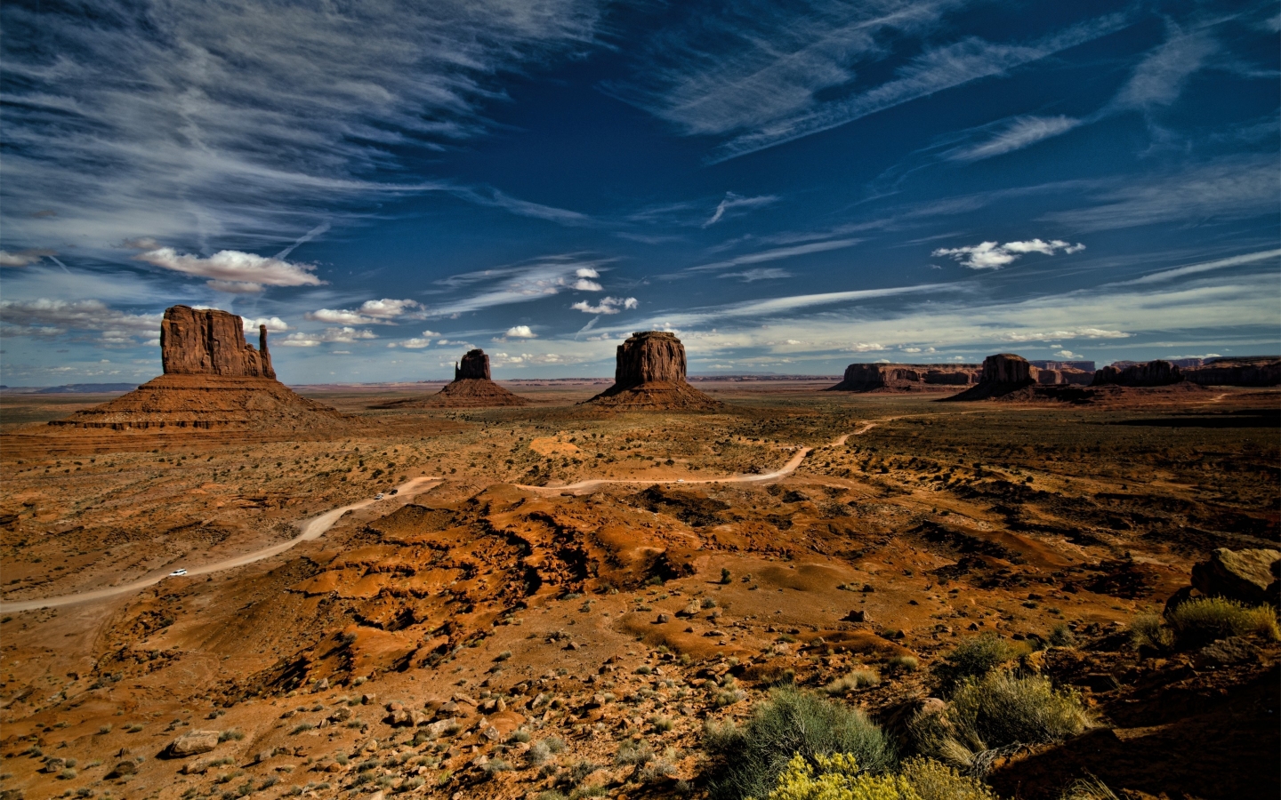 Monument Valley Landscape for 1440 x 900 widescreen resolution